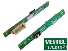 IR přijímač s LED modulem 17LD197 pro LCD LED TV
