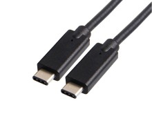 Propojovací USB C 3.1 kabel (M/M) 1,2 m černý