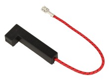 Vysokonapěťová pojistka 0,8A / 5kV pro mikrovlnné trouby s pouzdrem