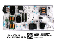 Napájecí zdrojová deska LCD modulu TCL 30805-000180 / SMPS 40-L30XW4-PWB1ZG