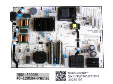 Napájecí zdrojová deska LCD modulu TCL 30805-000184 / 40-L20XH4-PWC1ZG