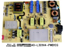 Napájecí zdrojová deska LCD modulu Thomson 08-L301HA4-PW200AB / 40-L301H4-PWB1CG