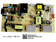 Napájecí zdrojová deska LCD modulu TCL 30805-000101 / SMPS 40-L14XH2-PWC1CG