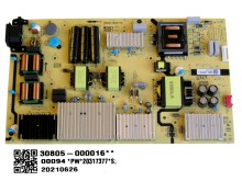 Napájecí zdrojová deska LCD modulu TCL 30805-000016 / 40-L302W4-PWD1CG