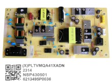 Napájecí zdrojová deska PLTVMQA41XADN pro LCD TV Philips 43"