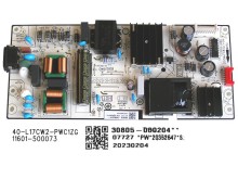 Napájecí zdrojová deska LCD modul TCL 30805-000204 / 40-L17CW2-PWC1ZG / 11601-500073