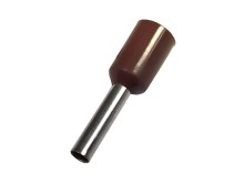Izolovaná krimpovací dutinka trubičková 1,5 mm² hnědá, 10 ks