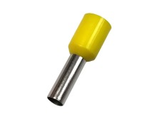Izolovaná krimpovací dutinka trubičková žlutá 4,0 mm², 10 ks