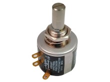 Víceotáčkový potenciometr 100 kΩ 2W s hřídelí 6,35 mm