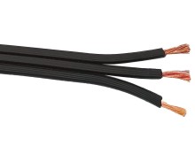 Plochý audio kabel trojlinka stíněná 3 x 0,14 mm² TAS-C180