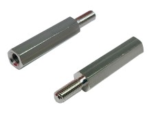 Kovový šestihranný distanční sloupek s M3 závitem, délka 20 mm