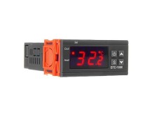 Digitální termostat STC-1000 s rozsahem -50 až +99 °C a napájením 12 V