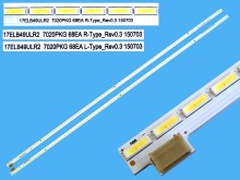 LED podsvit EDGE 538mm sada 2 kusy pro LCD TV Vestel