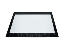 Vnitřní sklo dveří trouby 290441248 pro BEKO, GRUNDIG, ARCELIK