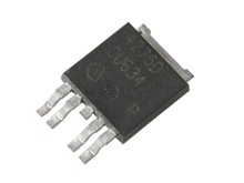 DC stabilizátor napětí +5V 0,45A s reset obvodem TLE4275D
