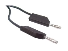 Měřicí kabel banánek - banánek černý 10A ML100 HIRSCHMANN
