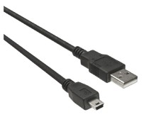 USB kabel typ A - mini USB 5 pin, 2 metry