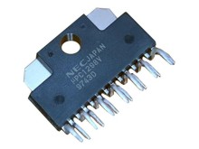 Integrovaný NF rozkmitový stupeň uPC1298V ±65V