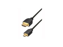 HDMI kabel 1m s konektory typ A (samice) a micro HDMI typ D (samec)