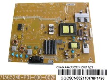 Napájecí zdrojová deska LCD LED modulu CQA14AAA3/QCSCN55001 1223
