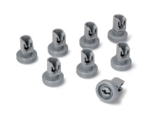 Sada 8 koleček horního koše do myčky nádobí 25 mm
