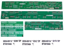 Sada LED driverů pro LCD modul HDR 65C845 TCL 65"