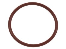 Silikonové těsnění O-kroužek 26 x 2 mm červený 996530013512