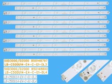 LED podsvit 990mm sada pro Changhong 50" LCD TV, 12 kusů