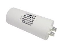 Motorový rozběhový kondenzátor 100uF 450V s konektory KEMOT