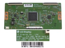 T-CON modul LCD 6870C-0535B / T-Con board 6871L-3851C V15 UHD TM120 Ver0.9