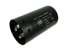 Motorový rozběhový kondenzátor 130-156 µF / 250 V s konektory