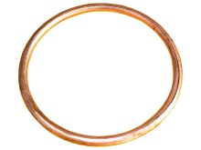 Měděné těsnění topného tělesa d = 48 mm pro bojler a elektrokotel