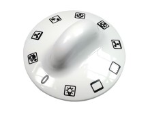 Přepínací knoflík funkcí trouby Gorenje bílý 397038, 629276, 582407