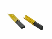 Sada 2 uhlíků do motoru pračky 5 x 13,6 x 35 mm pro Whirlpool a další