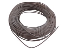 Silikonový kabel CSA 1,5 mm² hnědý