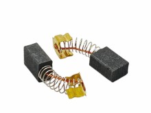 Uhlíkové kartáče Makita 2ks 6x9x11 mm pro elektromotory vrtaček, brusek a pil