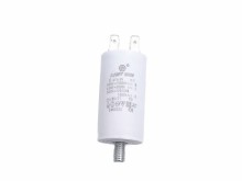 Rozběhový kondenzátor motorový 6 µF s Faston konektory TC886DS