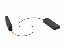 Sada uhlíků do pračky Bosch 2 ks, 5 x 12,5 x 32,5 mm, boční vývody