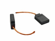 Sada uhlíků do elektromotoru Bosch 2 ks, 6,3 x 16 x 23 mm se středním vývodem