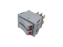 Kolébkový dvojitý přepínač výkonu 1000 / 2000W pro elektrický radiátor a přímotop