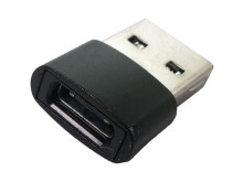 Adaptér USB-C na USB-A černý – redukce konektoru