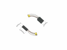 Uhlíkové kartáče do elektromotorů 4,9 x 7,9 x 12,5 mm, sada 2 ks