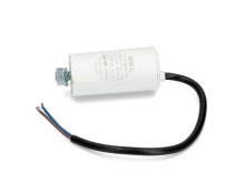 Motorový rozběhový kondenzátor 10 µF 450V CBB60 s kabelem 25 cm