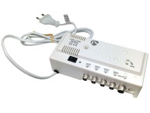 Domovní anténní zesilovač Nedis SAMP42244WT 20dB s 4 výstupy