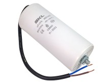 Motorový rozběhový kondenzátor 100 µF 450V s kabelem 25 cm CBB60