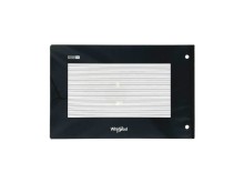 Přední vnější sklo dveří mikrovlnné trouby Whirlpool 482000100007