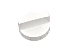 Bílý ovládací knoflík plotny pro sporák Mora, Gorenje 379568