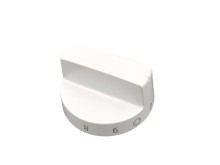 Bílý ovládací knoflík plotny pro sporák Mora a Gorenje 381693, 231648