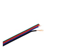 Vícežilový plochý barevný kabel 4x22AWG Cu nestíněný