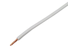 Instalační kabel H05V-K 1 x 1 mm² bílý, Cu lanko HELUKABEL